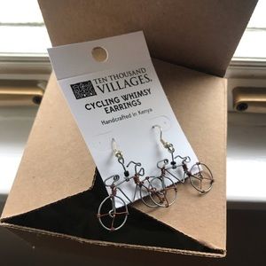 Cycling Whimsy Earrings